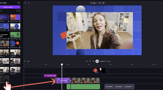 editable video templates